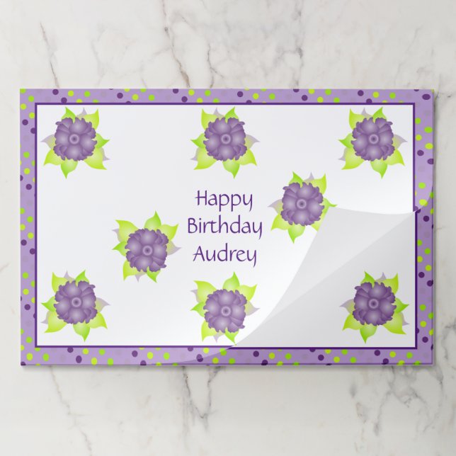 25 Large Paper Placemats (Folded)