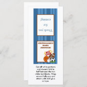 25 Lollipop Topper All Star Blue (Front/Back)