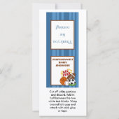 25 Lollipop Topper All Star Blue (Front)