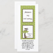 25 Lollipop Topper Monkey Time Zoo Animal (Front/Back)