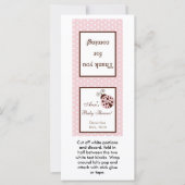 25 Lollipop Topper Pink Ladybug (Front)