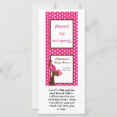 25 Lollipop Topper Pink Mod Mom Polka Dots (Front)