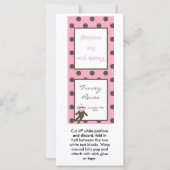 25 Lollipop Topper Pink Sock Monkey (Front)