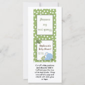 25 Lollipop Topper Safari Jungle Elephant Green (Front)