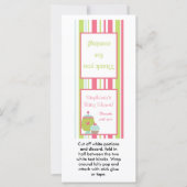 25 Lollipop Topper Tea Party Pink Pastel Flowers (Front)