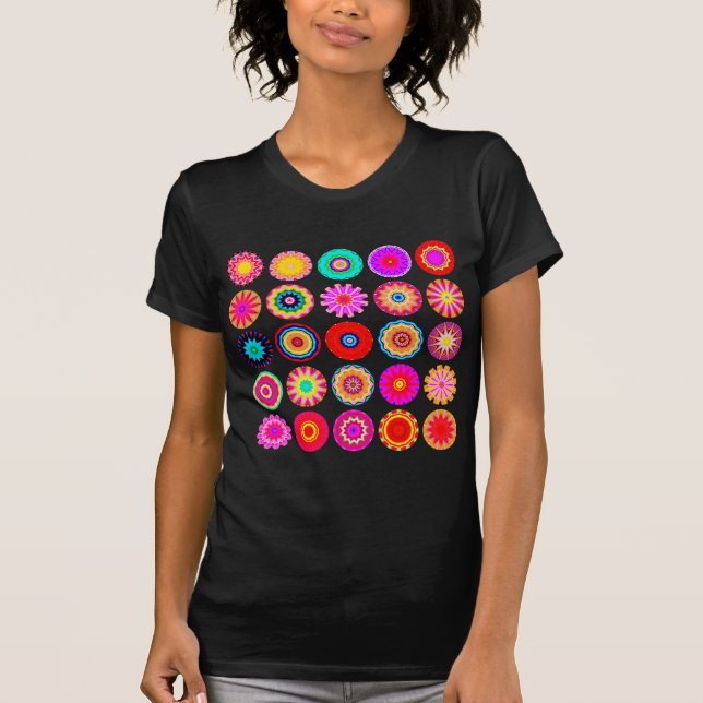 25 Mandalas II - Customized T-Shirt (Front)