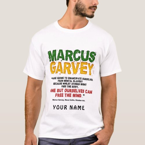 25 Marcus Garvey T_Shirt