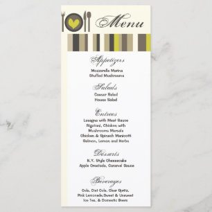 25 Menu Cards Wedding China Dinner Plates Buffet