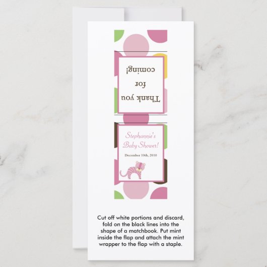 25 Mint Matchbooks Jungle Queen Tiger Safari Zoo (Front)