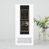 25 Mint Matchbooks Mis XV Gold Black (Standing Front)