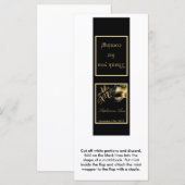 25 Mint Matchbooks Mis XV Gold Black (Front/Back)