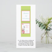 25 Mint Matchbooks Tea Party Pink Pastel Cupcake (Standing Front)