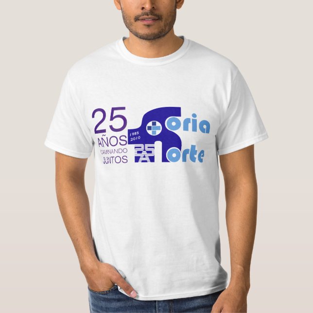 25 NORTH SORIA ANNIVERSARY T-Shirt (Front)