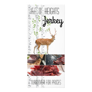 25 Pack Business Price List Deer Doe Buck Woodland Rack Card