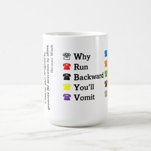 25 pair telecomm cable color mug