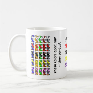 25 pair telecomm cable color mug