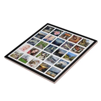 25 Personal Favorite Photos In Grid Tile by PartyHearty at Zazzle