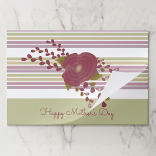 25 Piece Mothers Day Designer Paper Placemats
