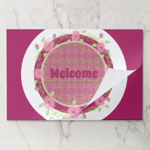 25 Piece Welcome Paper Placemats