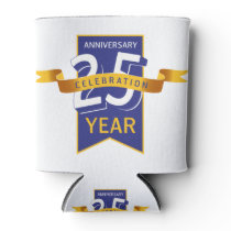 25 th anniversary can cooler