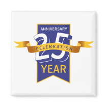 25 th anniversary magnet