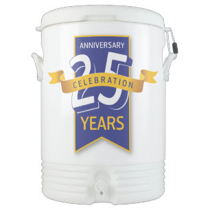 25 Years Anniversary Design Beverage Cooler