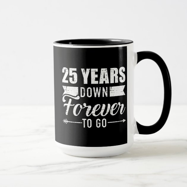 Hochzeitskarte Zum 8. Jahrestag – 'Eight Years Down, Forever To Go', 12,7x17,8 Cm, Mit Umschlag, Matt