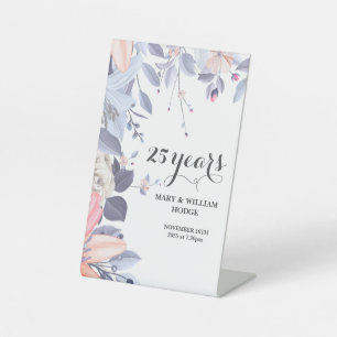 "25 Years of Forever: An Anniversary to Remember"  Pedestal Sign