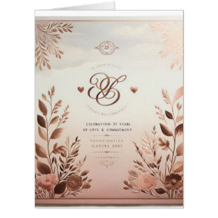 25th Anniversary Card