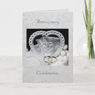 25th Anniversary Celebration Invitation Card