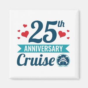 25th Anniversary Cruise Magnet