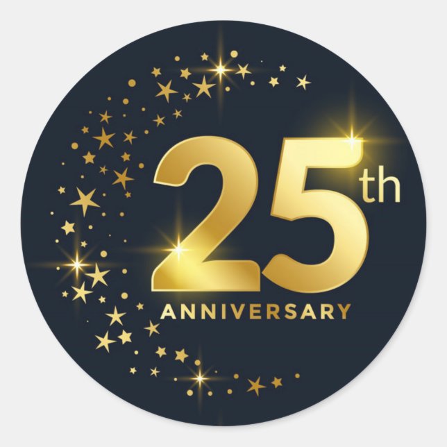 25th Anniversary  Envelope Seal (Front)