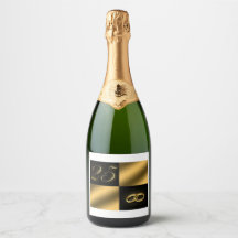 25th anniversary, Food and Beverage Label Set