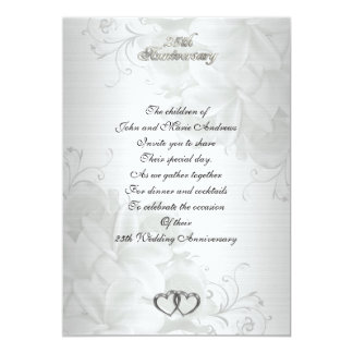 25Th Wedding Anniversary Invitation Cards For Parents 5