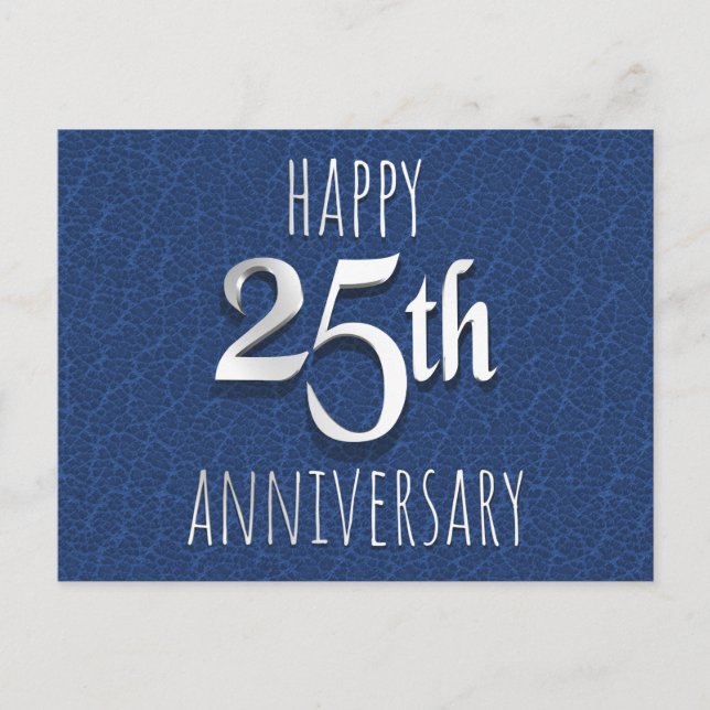 25th Anniversary Holiday Postcard (Front)