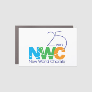 25th Anniversary Magnet