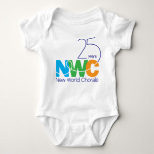 25th Anniversary New World Chorale Baby Body Suit Baby Bodysuit