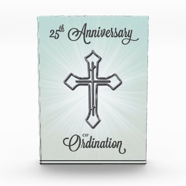 25th Anniversary of Ordination, Vertical Gift (Front)