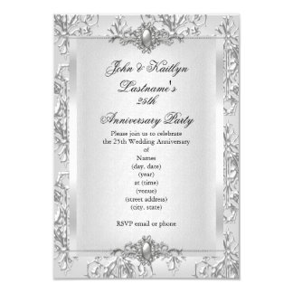 25th Anniversary Party Invitation TemplatesWedding Invitation ...