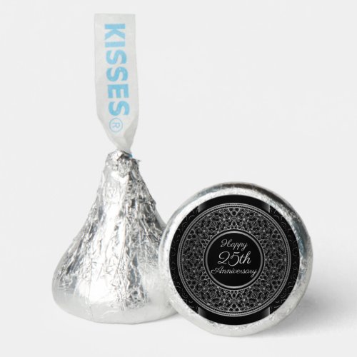 25th Anniversary Silver Medallion  Hersheys Kisses
