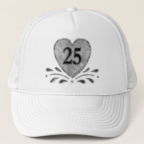 25th Anniversary _ Silver Trucker Hat