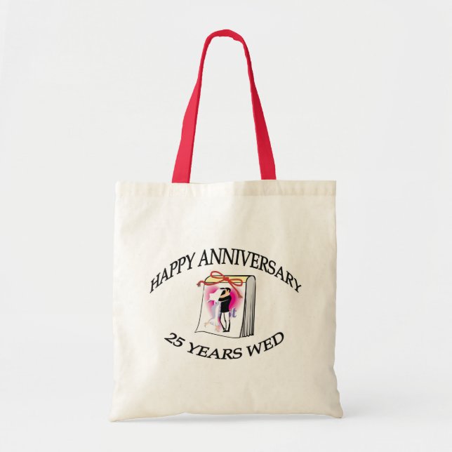 25th. ANNIVERSARY Tote Bag (Front)