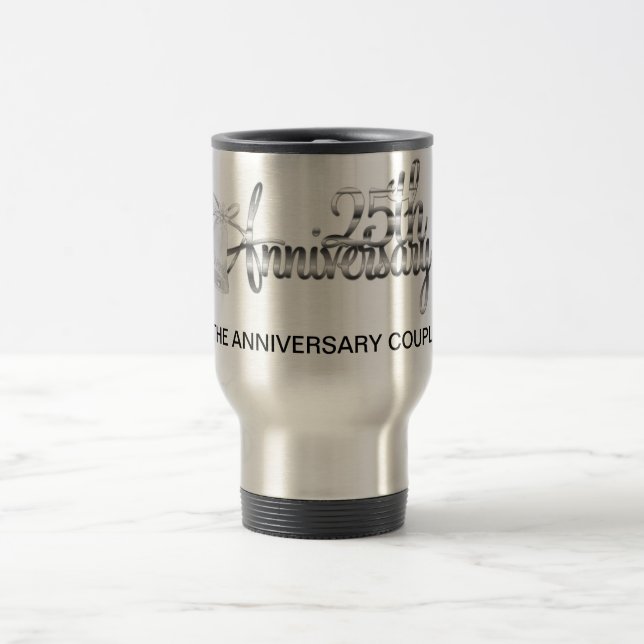 25TH ANNIVERSARY TRAVEL MUG (Center)