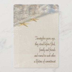 25th Anniversary Vow Renewal Wedding Program