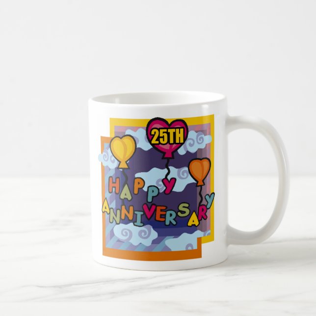 25TH ANNIVERSARY W1 COFFEE MUG (Right)