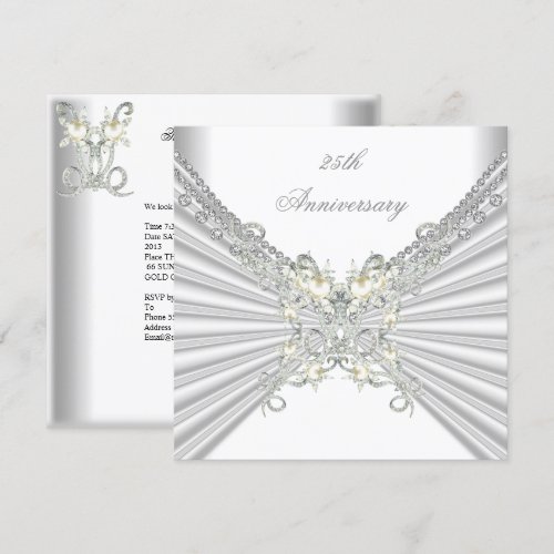 25th Anniversary White Silver Pearl Jewel 2 Announcement