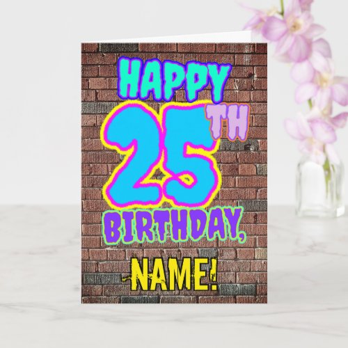 25th Birthday - Fun, Urban Graffiti Inspired Look