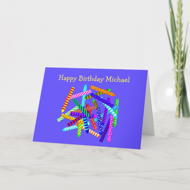 25th Birthday Gifts Card (Front)