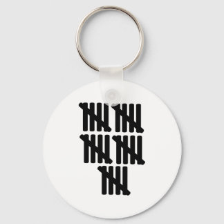 25th birthday keychain