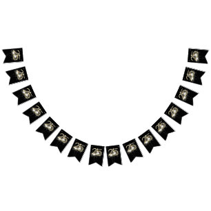 25th Birthday Or Anniversary Party Bunting Flags